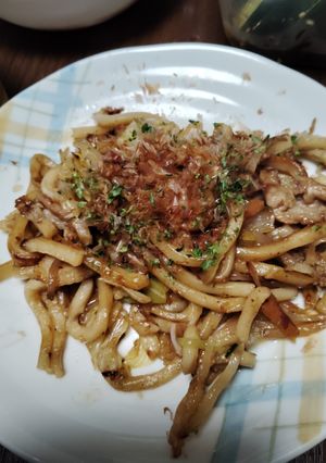 香ばしい焼きうどん-レシピのメイン写真