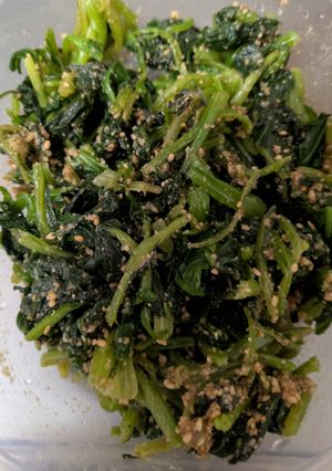 ほうれん草の胡麻和え-レシピのメイン写真