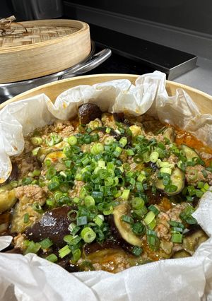 せいろで作る麻婆茄子-レシピのメイン写真