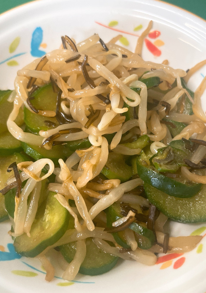 ≪学校給食≫野菜の塩昆布和え-レシピのメイン写真