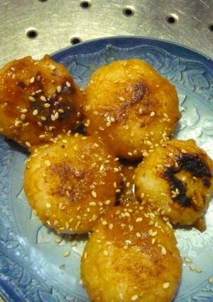 余り御飯の味噌団子おやき-レシピのメイン写真