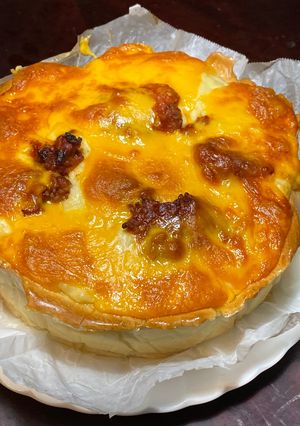 手ごねでシカゴピザ-レシピのメイン写真
