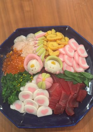 ひなまつり！豪華に海鮮あれやこれや-レシピのメイン写真