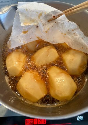 里芋の煮っころがし醤油は最後こってり甘い-レシピのメイン写真
