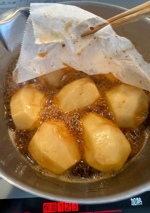 里芋の煮っころがし　　　醤油は最後-レシピのメイン写真