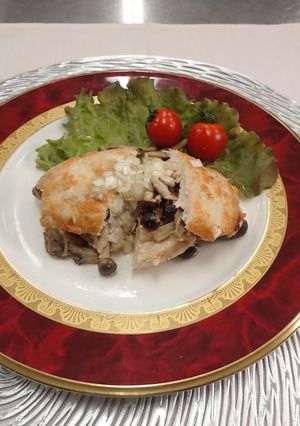 きのこたっぷりチキン竜田ネギ塩ソースがけ-レシピのメイン写真