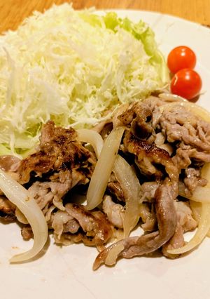 簡単！豚こまと玉ねぎのやわらか塩炒め-レシピのメイン写真