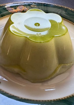 生クリームいらず簡単『抹茶プリン』-レシピのメイン写真