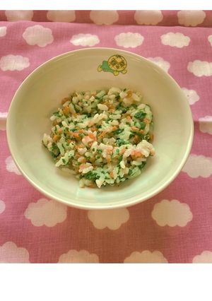 野菜の豆乳リゾット＊9～11か月-レシピのメイン写真