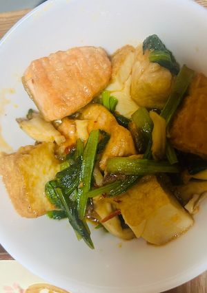 鮭とササミ小松菜きのこの中華炒め-レシピのメイン写真