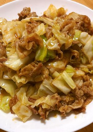 簡単!豚肉とキャベツだけの辛くない回鍋肉-レシピのメイン写真
