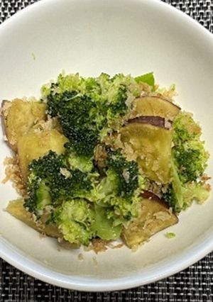 ブロッコリーとさつまいものパン粉焼き-レシピのメイン写真