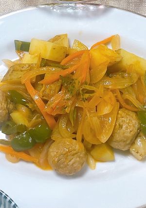 超簡単！ミツカンのトマト酢で炒め物-レシピのメイン写真