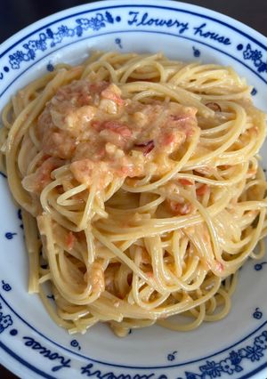 トマトパスタ(うまい)-レシピのメイン写真