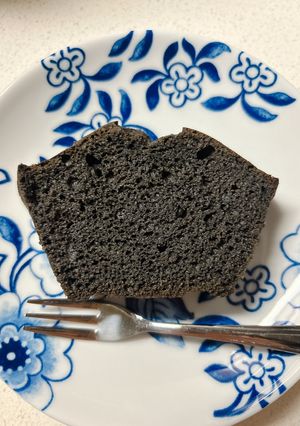 黒ゴマの米粉パウンドケーキ-レシピのメイン写真