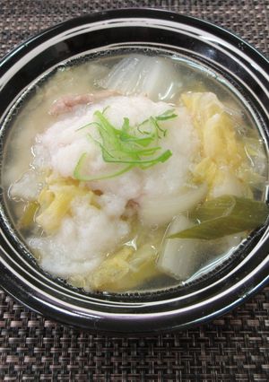 豚肉と白菜のとろろ鍋-レシピのメイン写真