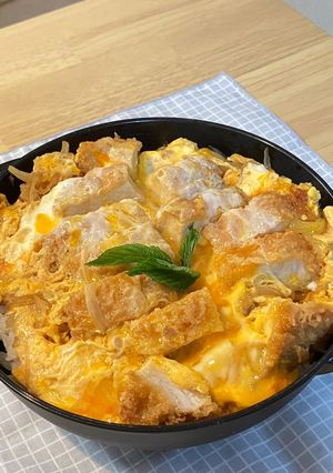 簡単カツ丼💯市販カツ1枚で1〜2人分【8分】-レシピのメイン写真