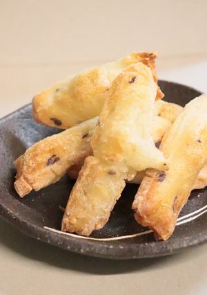 意外な組合せ★美味★欠餅にポン酢-レシピのメイン写真