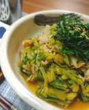 ＊ズッキーニと豚肉の甘辛コチュジャン煮＊