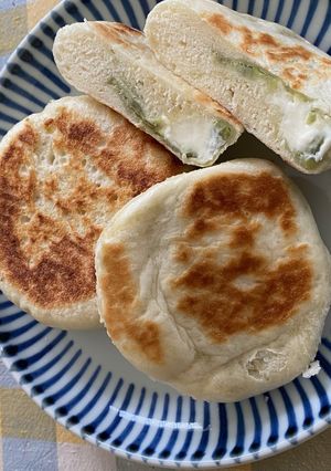 そら豆とクリームチーズのおやき-レシピのメイン写真