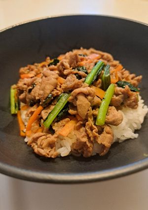 簡単　焼肉丼-レシピのメイン写真