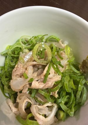 豚軟骨のネギ和え-レシピのメイン写真