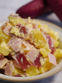 さつまいものハムチーズサラダ-レシピのメイン写真