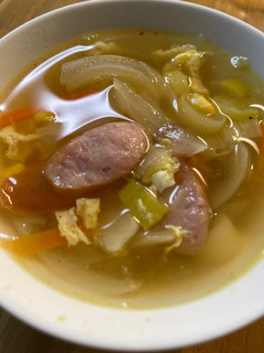 野菜たっぷり卵コンソメスープ-レシピのメイン写真