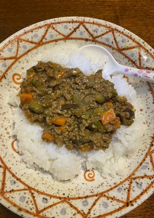 簡単おいしい!野菜たっぷりひき肉カレー-レシピのメイン写真