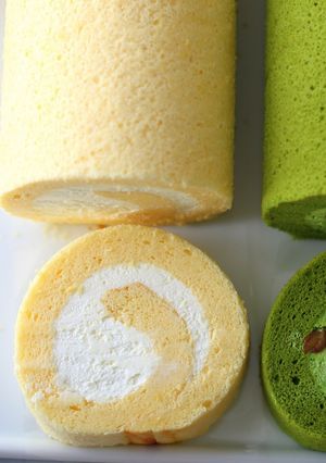 生クリーム♪ロールケーキ-レシピのメイン写真
