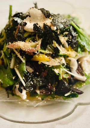柚子胡椒ポン酢の香味豆腐サラダ-レシピのメイン写真