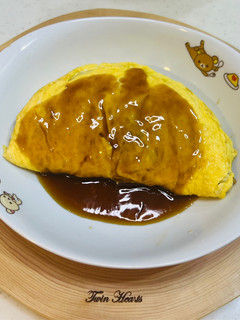 もち麦と玉ねぎとえのきでてりやきオムレツ-レシピのメイン写真