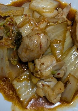 白菜のダァカルビ風-レシピのメイン写真