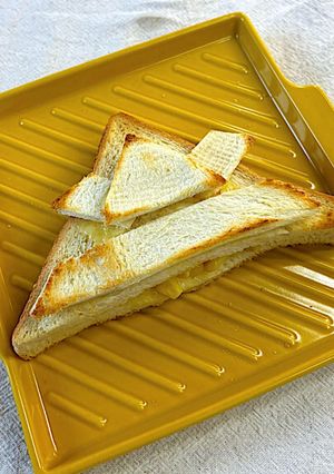 こどもの日🎏兜のトースト（サンドイッチ）-レシピのメイン写真