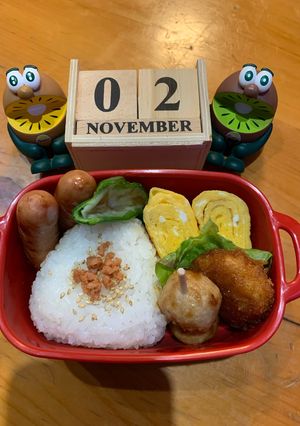 高二長女　お弁当(おむすび28)-レシピのメイン写真