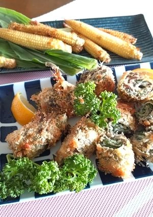 いわしの巻き巻き揚げ-レシピのメイン写真