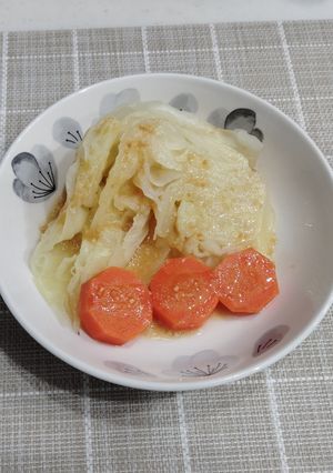 キャベツの甘みそドレッシング掛け-レシピのメイン写真