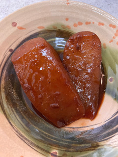 こんにゃくの赤味噌煮♪-レシピのメイン写真