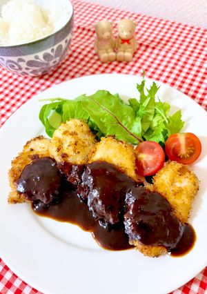 鶏胸肉でもやわらか☺️みそだれチキンカツ-レシピのメイン写真