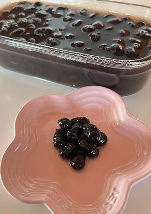 お節にも　蒸し黒豆の甘煮-レシピのメイン写真