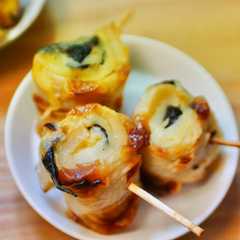 A picture of ちくわの海苔チーズ巻き(お弁当にも！).