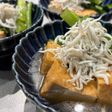 節約!厚揚げと小松菜の煮浸し しらす乗せ