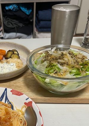バルサミコドレッシング-レシピのメイン写真
