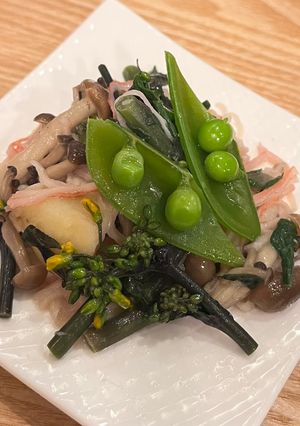 春っぽ温野菜サラダ-レシピのメイン写真