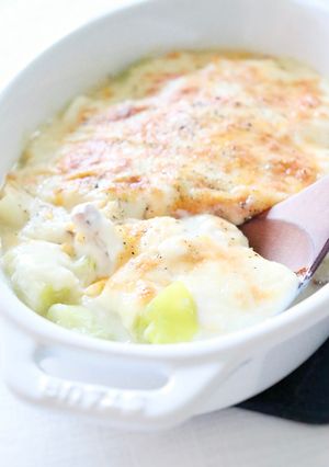 凄く美味しい【長ネギとベーコンのグラタン-レシピのメイン写真