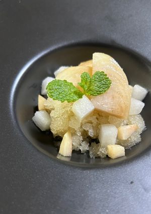 これはあり!梨なのにありな大人のグラニテ-レシピのメイン写真