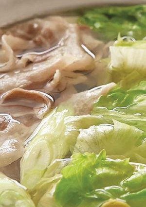 レタスの中華風鍋-レシピのメイン写真