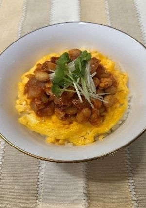 【丼】ラクラクオムライス-レシピのメイン写真