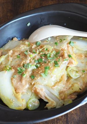 白菜とシーチキンの煮込み-レシピのメイン写真