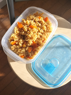玄米の揚げ&根菜炊き込みご飯-レシピのメイン写真